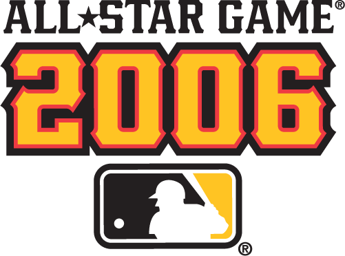 MLB All-Star Game 2006 Wordmark Logo iron on heat transfer